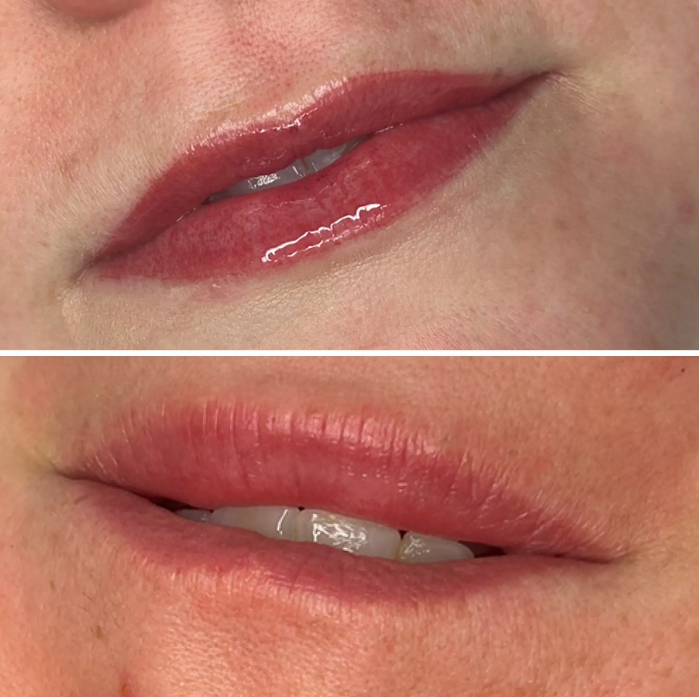 vaping after lip tattoo