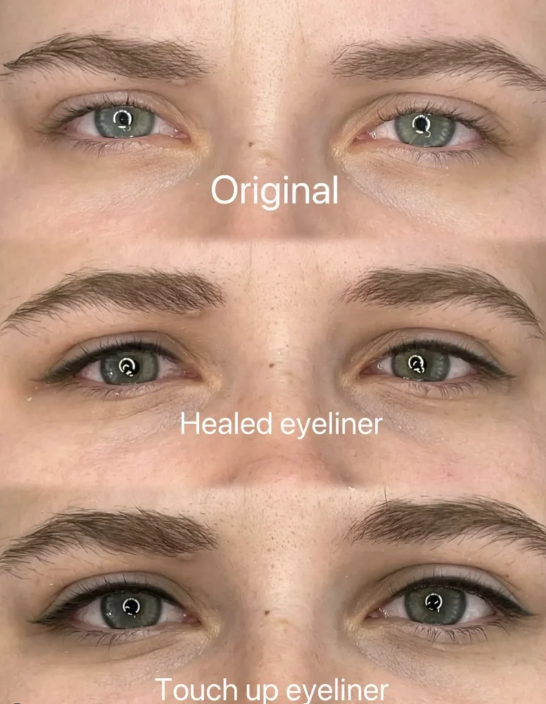 Cosmetic tattoo artist