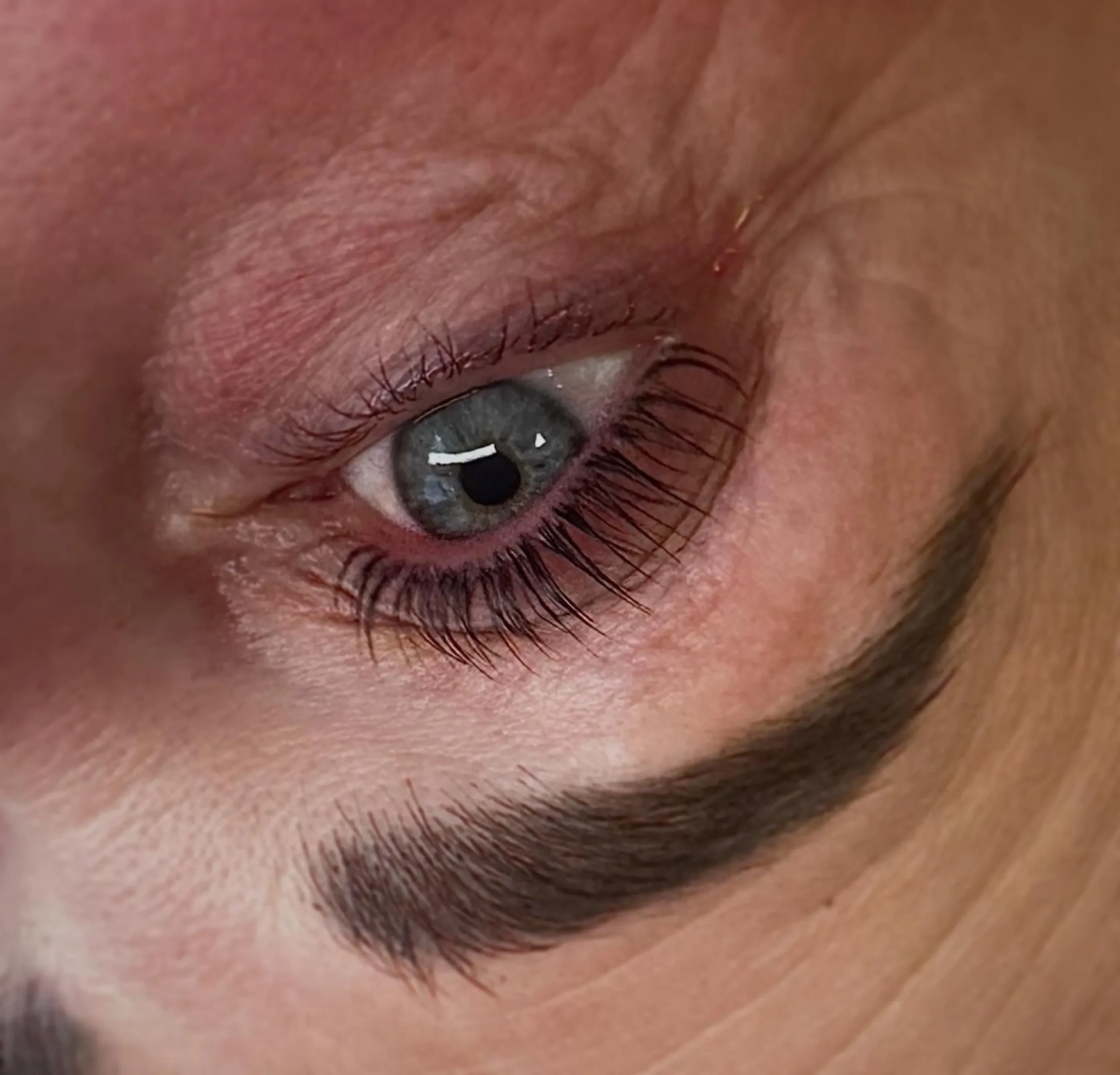 brow tattoo fading no touch-up
